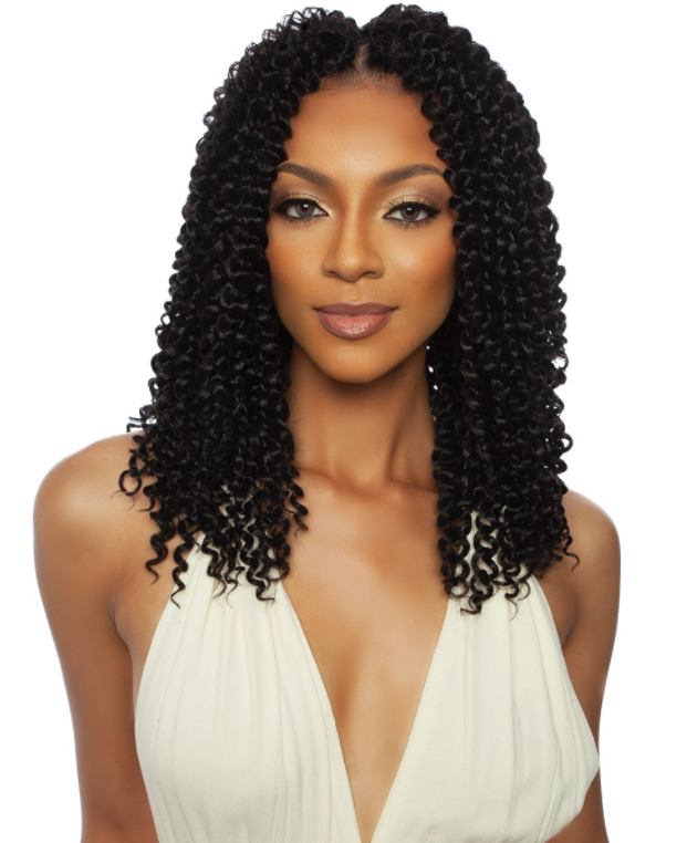 Mane Concept Afri Naptural Caribbean Crochet Braid 3x Passion Water Wave 12" CB3P1203 - Elevate Styles